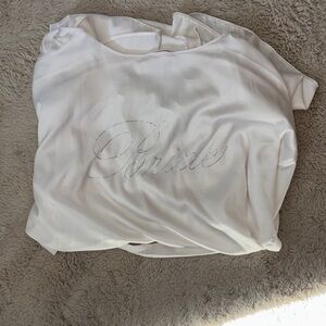 Victoria's Secret Satin White Bride Robe